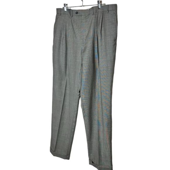 Lauren Ralph Lauren Wool Gray Dress Pants size 38 x 32 - Picture 3 of 7